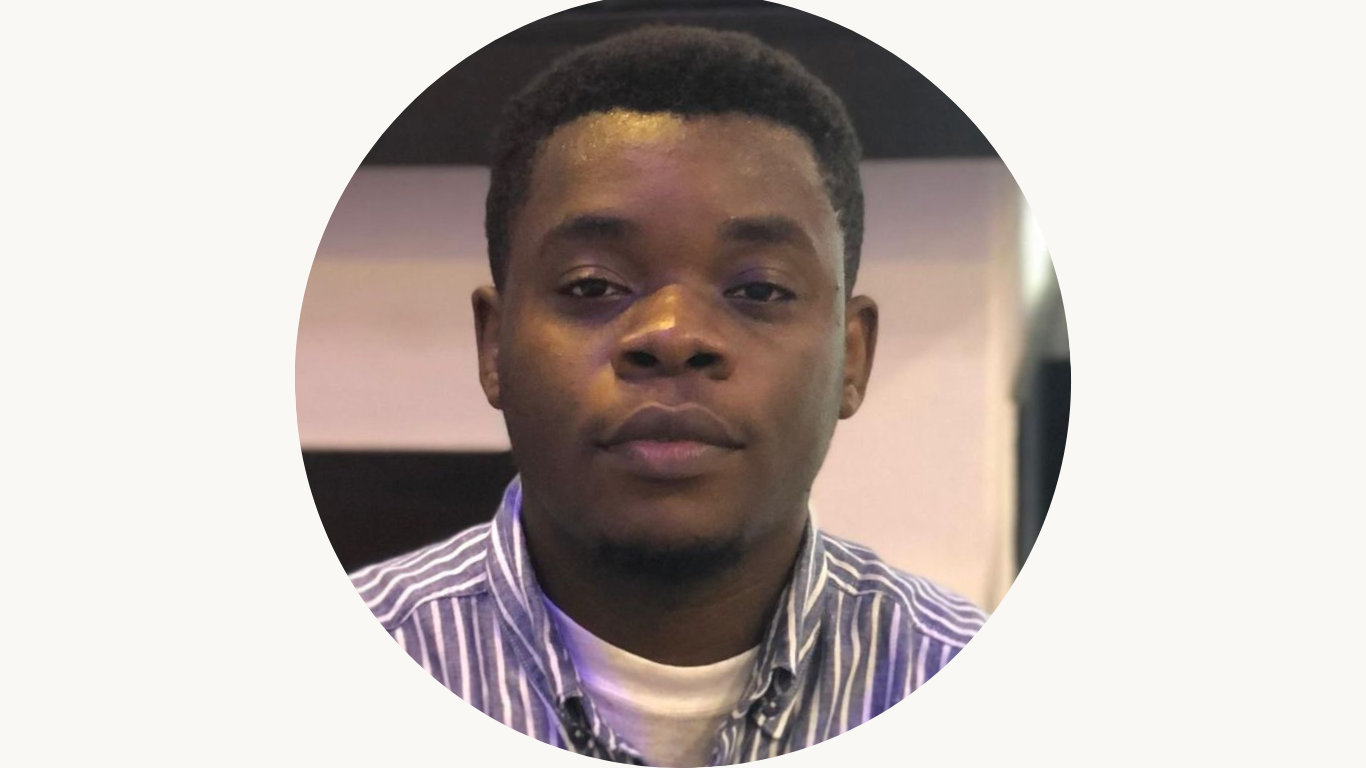headshots of a young black man
